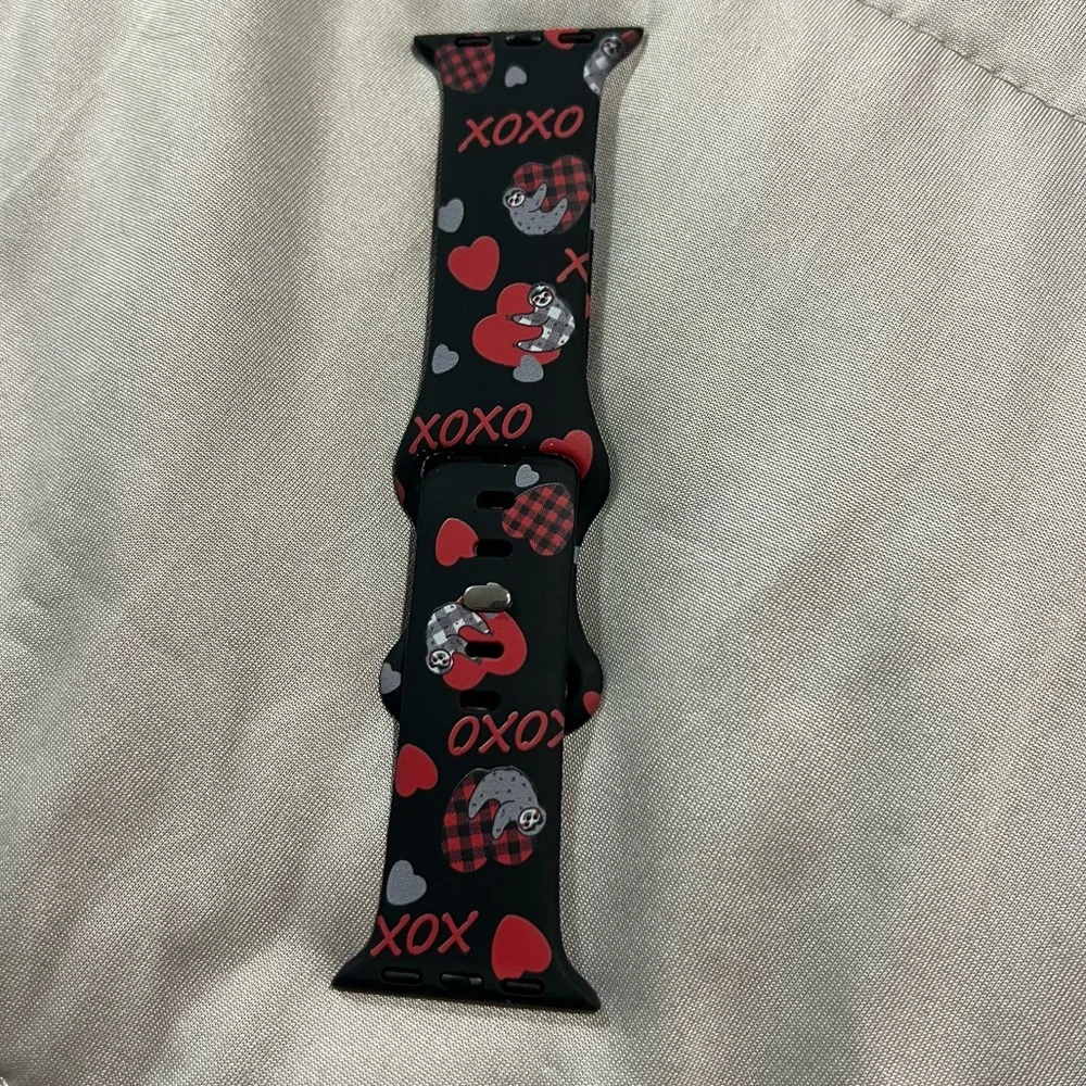 ❗️BOGO❗️ Plaid sloth Apple Watch band (38/40/41mm)